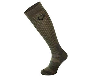 COMODO - Thick Long Merino Wool Socks | Mens & Ladies | Shooting Hunting Hiking Outdoor Socks (3-5.5, Khaki Green)