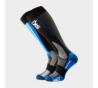 Comodo Unisex High-performance Knee-high Snowboard Socks For Skiing, Blue 3-5