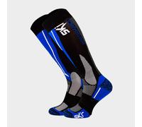 High-Performance Knee-High Snowboard Socks for Skiing COMODO Navy 9-11