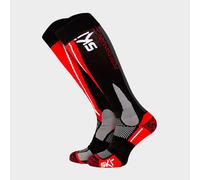 Comodo Unisex High-performance Knee-high Snowboard Socks For Skiing, Red 6-8