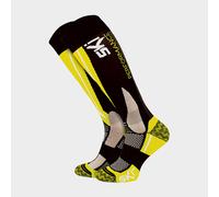 High-Performance Knee-High Snowboard Socks for Skiing COMODO Yellow 6-8