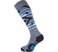 COMODO Men's 1 Pack Sport Technical Snowboard Socks in Grey | Size: 3-5.5 COMODO Grey 3-5.5