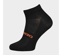 Comodo Unisex Merino Wool Ankle Trail Sport Running Socks - 1 Pack, Black 6-8