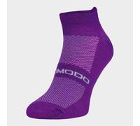 COMODO Merino Wool Running Socks Lightweight Cushioned Ankle Sport Socks for Men & Women (3-5, Fuchsia)
