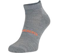 Comodo 1 Pack Merino Wool Ankle Trail Sport Running Socks - 3-5 UK - Grey