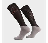 Comodo Unisex Silicone Grip Socks, Black 6-9