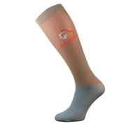 COMODO Women's 1 Pack Microfibre Knee High Horse Riding Equestrian Socks in Beige | Size: 3-5.5 COMODO Beige 3-5.5