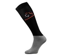 COMODO Women's 1 Pack Microfibre Knee High Horse Riding Equestrian Socks in Black | Size: 3-5.5 COMODO Black 3-5.5