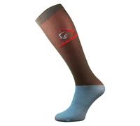 COMODO Women's 1 Pack Microfibre Knee High Horse Riding Equestrian Socks in Brown | Size: 3-5.5 COMODO Brown 3-5.5