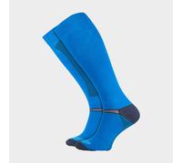 Comodo Women's Knee High Bamboo Unisex Equestrian Socks For Long Boot Horse Riding, Blue 6-8