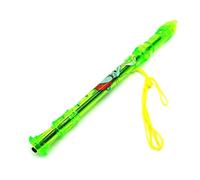 COMOK Descant Soprano Recorder German Style 8 Hole with Cleaning Rod Clear Green