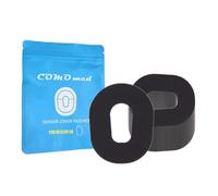 COMOmed Sensor Cover Patches - Waterproof Adhesive Patches Compatible with DEXCOM G6 - Long Fixation for Continuous Glucose Monitor Sensor - Lasts 20 Days (25 Pack-Black)