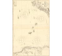 Comoros Map Journal: Vintage Map Notebook