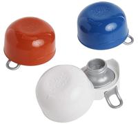 COMPAC Home Quiktop Can Cap from Compac, Keep Carbonated Drinks Fresh & Fizzy, Turn Cans Into Bottles, Can Cover, Safety Top for Can Drinks, Red/White/Blue - Pack of 3
