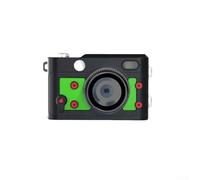 Compact 1080P Digital Camera, Rechargeable Portable Mini Camera, Support Memory Cards, Long Standby, For Teenagers, Children And Beginners(Is green)