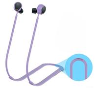 Compact 10cm Anti-Slip Strap for Sony for wf-1000xm5 Case Compact(Purple) | Soft silicone material, prevents dropping, secure attachment, black white blue purple, daily wear resistant