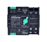 Compact 125A Power Transfer Auto-Resetting Mechanism & 2P/ Design For Uninterrupted Supply High Ampacity Transfer Switches