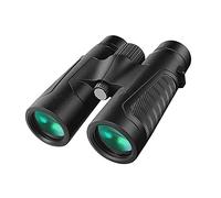 Compact 12x42 Binoculars for Adults 18mm Large Aperture Professional Binocular with Weak Light Vision - BAK4 Prism FMC Lens Adult Bird Watching Outdoor Hunting Monocular Telescope