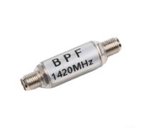 Compact 1420MHz Bandpass Filter for Telescope Accessories Bidirectional for sma Low Loss Design(Round shell)