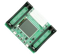 Compact 18650 Battery Tester with Adjustable Current and Flat Top Cell Measurement Auto Charging Discharging Module