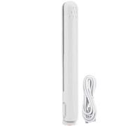 Compact 2-in-1 Hair Curler - Lightweight Flat Iron, High Temp Resistant Styling Wand | Vacation Rental, Weekend Trip Bag, College Dorm Room, Wedding Preparation Suite, Quick Touch Kit