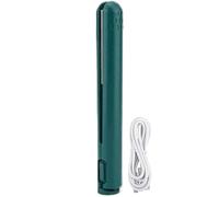 Compact 2-in-1 Hair Curler - Lightweight Flat Iron, High Temp Resistant Styling Wand | Vacation Rental, Weekend Trip Bag, College Dorm Room, Wedding Preparation Suite, Quick Touch Kit