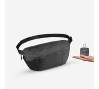 Compact 2 Litre Travel Bum Bag - Black