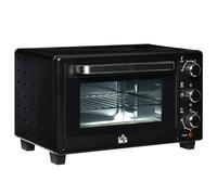 Compact 21L Mini Oven & Grill - 1400W, Timer, Baking Tray, Wire Rack Included
