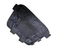 Compact 25 x 18 cm Heavy-Duty 1000D Nylon Tool Roll Bag with Rust-Proof Zippers, Multiple Loops & Bit Holders - for Electricians, Mechanics, Carpen