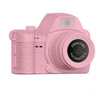 Compact 2K HD For Mini Digital Camera For Kid Retro With LED Fill Light(Pink)