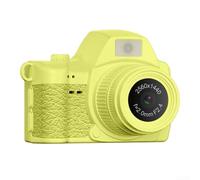 Compact 2K HD For Mini Digital Camera For Kid Retro With LED Fill Light(Yellow)