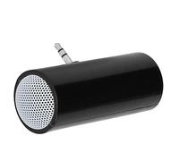 Compact 3.5mm Jack Speaker Strong Sound Quality for Mobile Phones, Music Player for Listening On the Go ABS Material (Black)