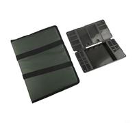 Compact 3 Layer Fishing Unhooking Mat with Multi Purpose Lure Box, Lightweight and Convenient for Anglers