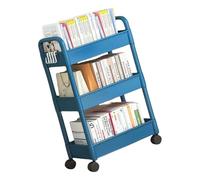 Compact 3 Shelf Rolling Cart Multi Purpose Organizers Movable Bathroom Storage Shelf For Closet Bathroom Home Cart With Casters