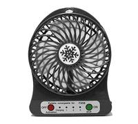 Compact 3-Speed Plastic Desk/Table Fan with Lightweight Design, DC 5V Input, and 4W Power for Cooling in Various Scenarios