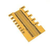 Compact 32g Screw Gauge: Quick-Read 150mm Ruler for Mechanics & Industrial Applications Measuring Instrument