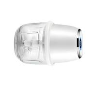Compact 350ML Electric Food Processor with Strong Motor and Glass Jar for Fast Easy Cooking Electric Plant Grinder