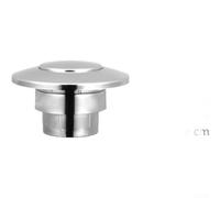 Compact 4.5cm Air Switch for Kitchen Waste Disposer(A) | Push-button operation, ABS plastic build, fits STS-OO models, compact 4.5cm size, chrome finish option