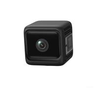 Compact 4K Security Camera ABS Body Long for battery Compact(Black)
