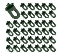 Compact 50PC Hanging Clip Set for Outdoor Survival Kits Campers Backpackers Lightweight and Space Saving Design (Green)