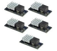 Compact 5A Stepping Down Power Supply Module Wide 5V-32V Input Ranges DC2-30V 5A Output Power for Robotics Projects Currency Processor