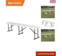 Lifetime 6-foot Fold-in-half Bench Light Commercial - White, White