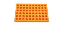 Compact 60 Hole ER Collet Storage Box for CNC Machine Accessories ER25 and ER32 with Snap Together Design (ER25)