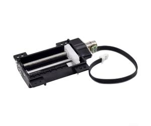 Compact 6mm Stepper Motor 30mm Travel for 3D Printer CNC Robotics - Precise Linear Actuator 5V DC for mini Engine Black