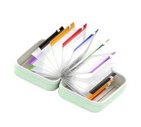 Compact 7 Day Pills Holder with Leak Proof PU Cover and Discreet Layout Pills Dispenser Perfect for Business Trip Color Coded Medication Bag