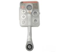 Compact 7 in 1 Ratchet Wrench with Dual Heads and 72 Tooth Gear System for High Efficiency Torque Transfer (Two-way)