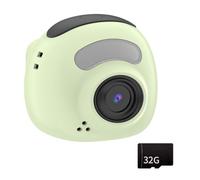 Compact 720P Adventure Camera, Video Camera with Built-in & Charging for Explorers Christmas Birthday Gifts