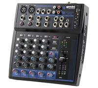 COMPACT 8 CHANNEL MIXER WITH BT; GEM-08USB (GEMINI) Qty X 1