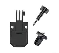 Compact 8cm Action Cam Bracket for Insta360 X6 | for premium aluminum alloy, shock resistant, secure grip, fits for insta360 X6, outdoor durable