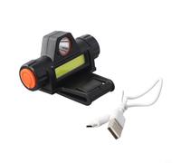 Compact 8cm Welding Face Headlamp Lightweight Design | Small factor, easy storage, reduced neck strain, for ideal for tight spaces, plastic